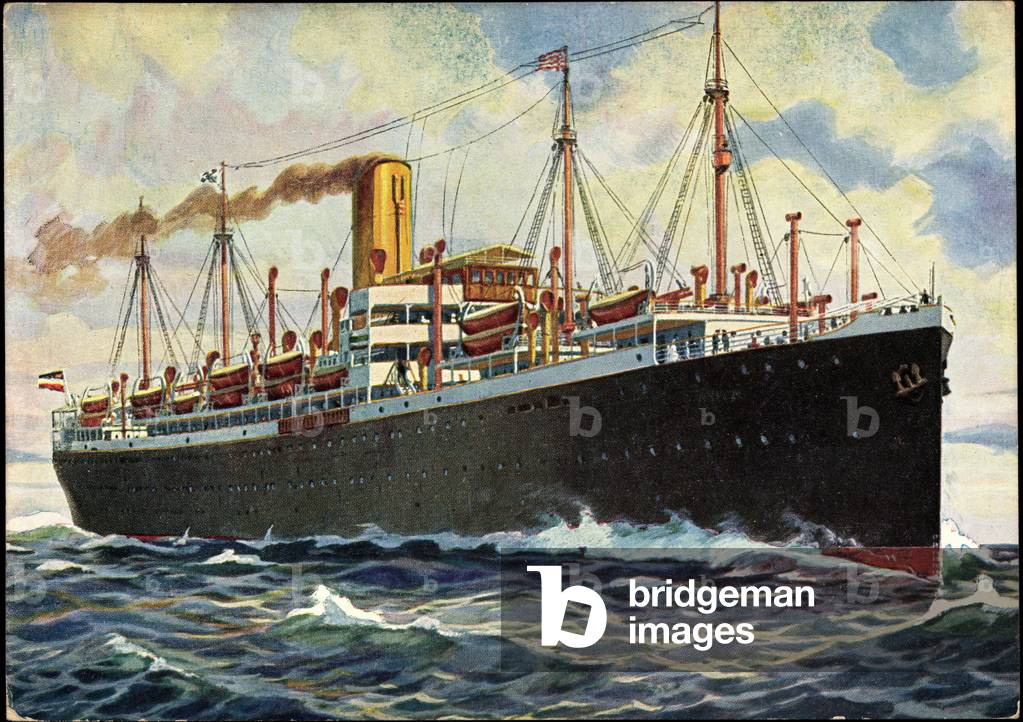 Artista Norddeutscher Lloyd Brema, Dampfer Crefeld