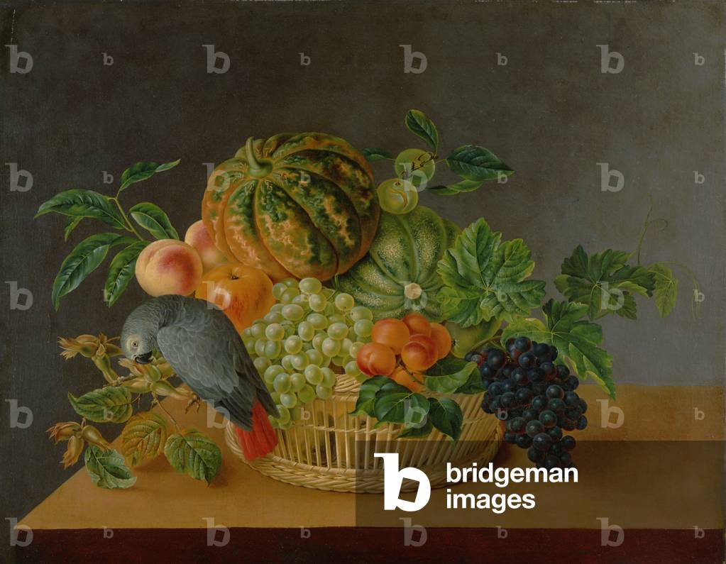 Bild von Gemälde "stillleben" 1850 von American School
