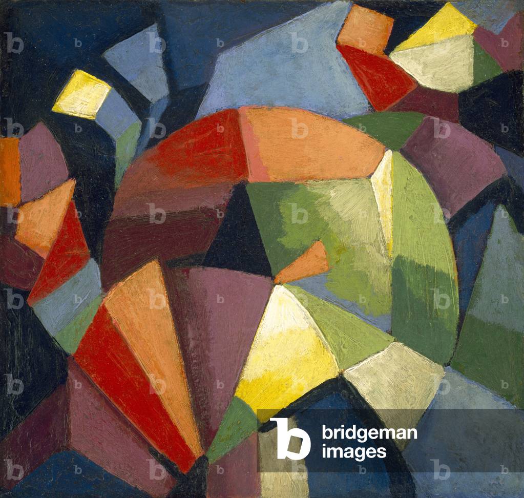 Bild von Gemälde "Synchromy" 1914 von Morgan Russell