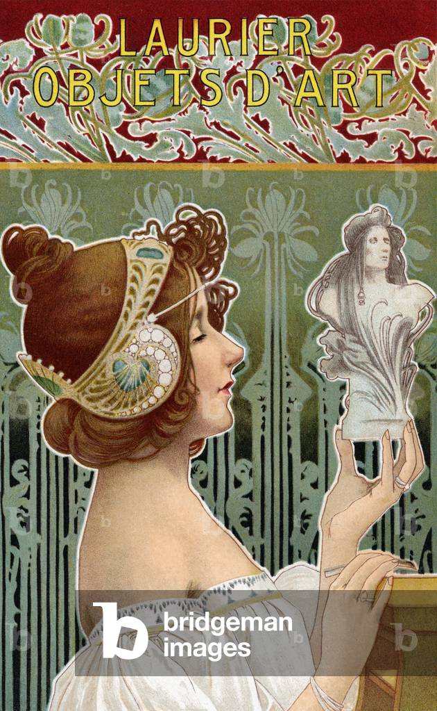 Immagine di Stampa "Laurier Objets d'Art Poster" 1902 di American School