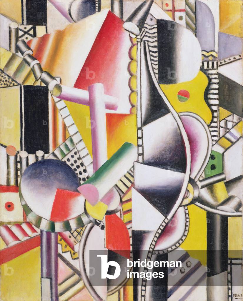 Image of Painting depicting Propellers 1918 by Fernand Leger