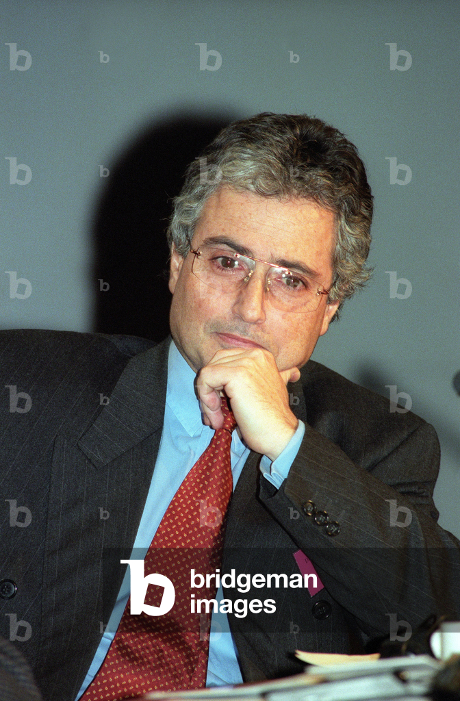 Immagine di Fotografia "Ron Sommer (CEO di Deutsche Telekom AG) al Telekom Forum di Bonn" 1996