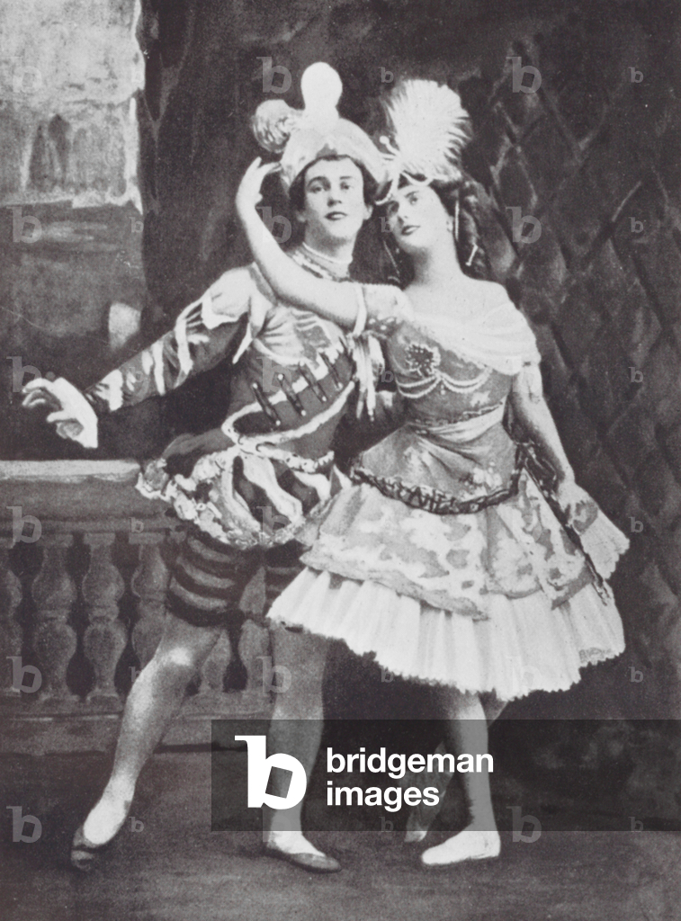 Bild von Fotografie "Nijinsky: Le Pavillon D'armide" 1901 von European Photographer