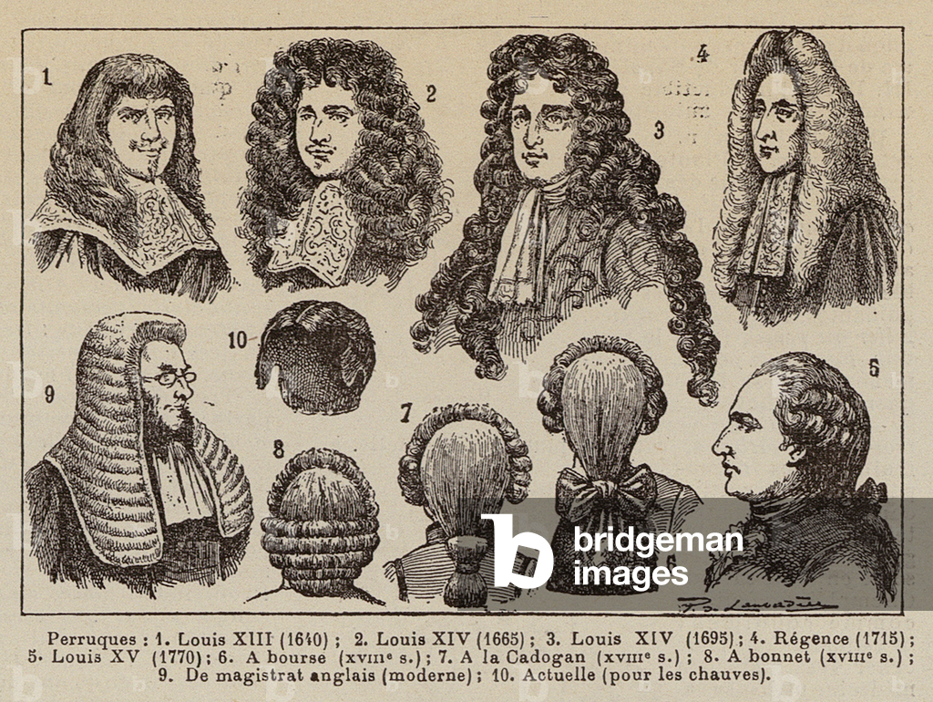Perruques (Litho)