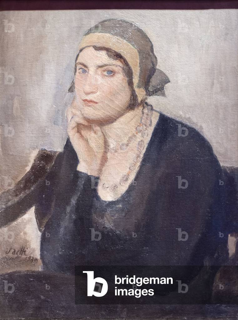 Image of Painting depicting Portrait 1930 by Bruno Saetti