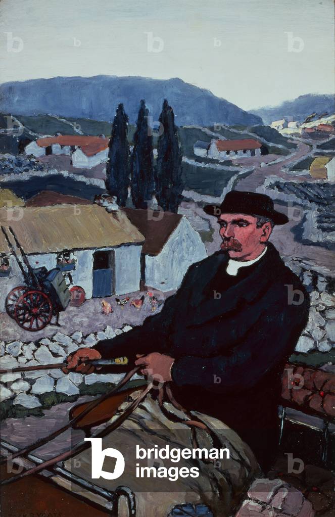 Image de Peinture représentant Le ministre (huile sur toile) 1901 par Jack Butler Yeats