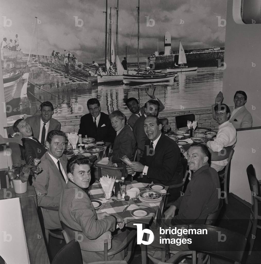 Bild von Fotografie "Cabin Café 'All Stars' Team" 1962