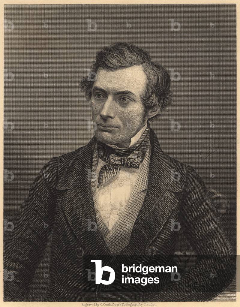 Bild von Gravur "Thomas Graham (1805-1869)" 1805, b/w