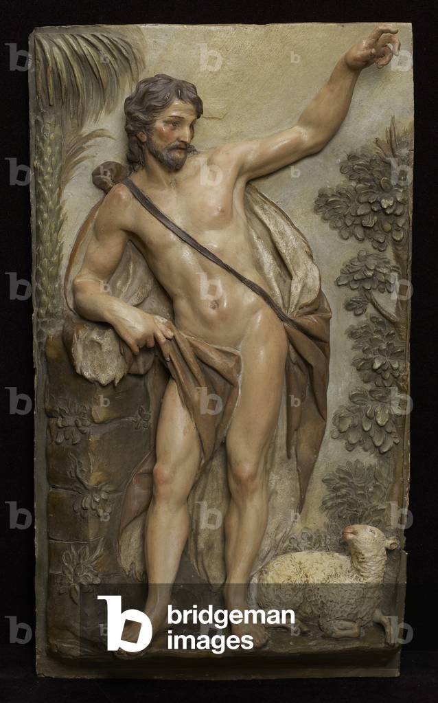 San Giovanni Battista, 1763 (terracotta, policromo)