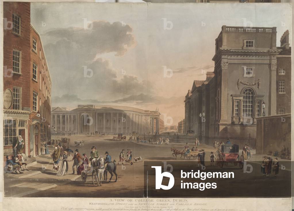 "A view of College Green"