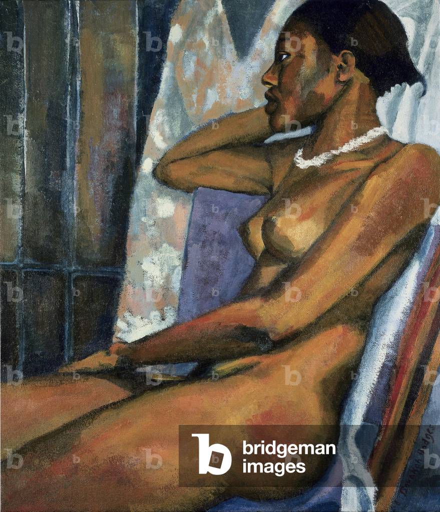 Bild von Gemälde "Afrika II" 1999 von Elizabeth Barakah Hodges