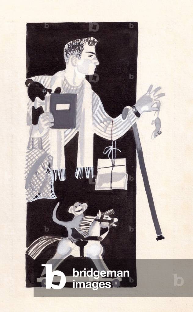Image de Peinture représentant Illustration de “The First Step” de Silva Kaputikyan 1972 par Marina Uspenskaya