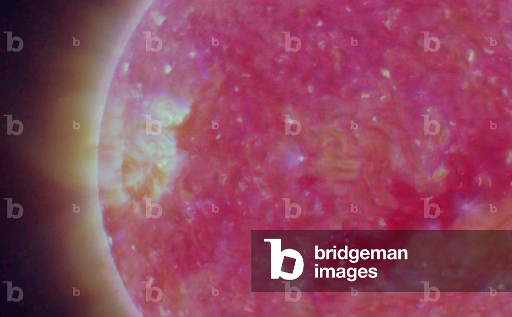 "Ein dreidimensionales Bild der Sonne. STEREO."