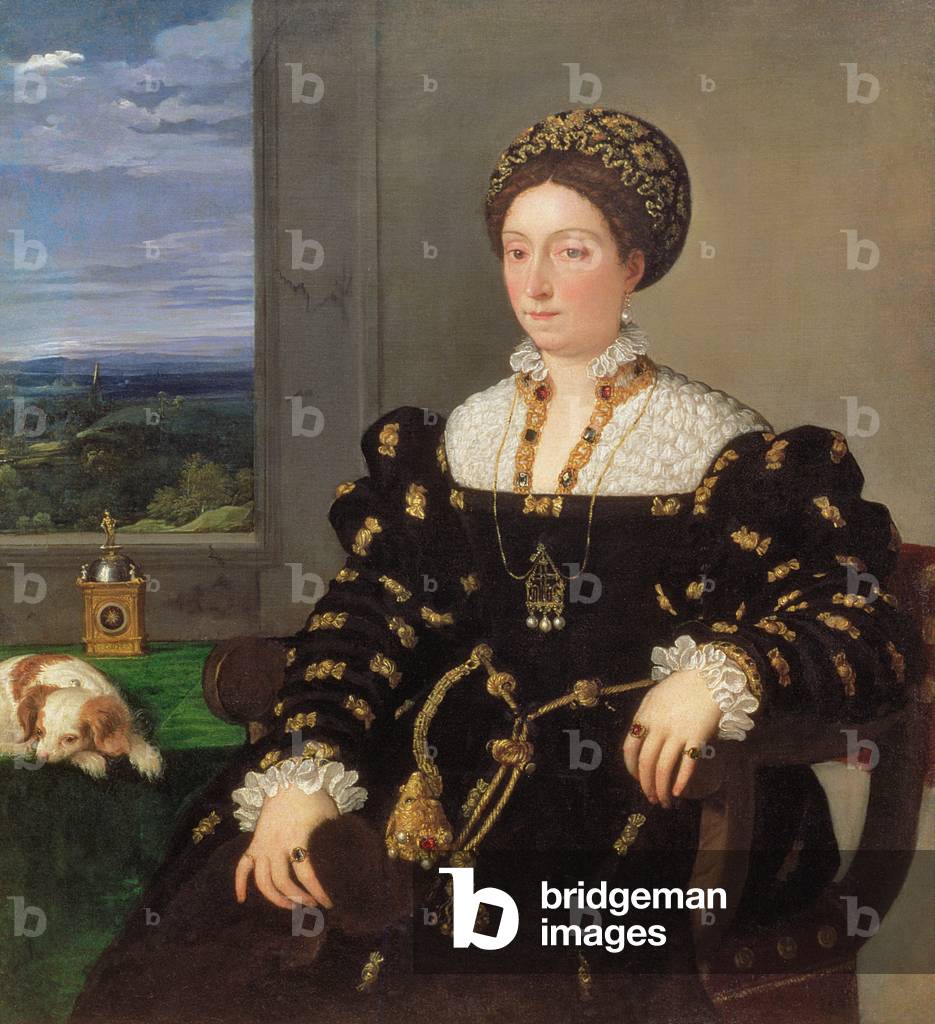Ritratto di Eleonora Gonzaga della Rovere, 1536 (olio su tela)