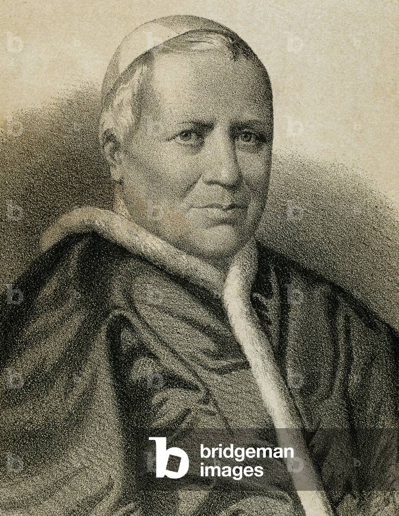"Pio IX (1792-1878). Papa italiano."