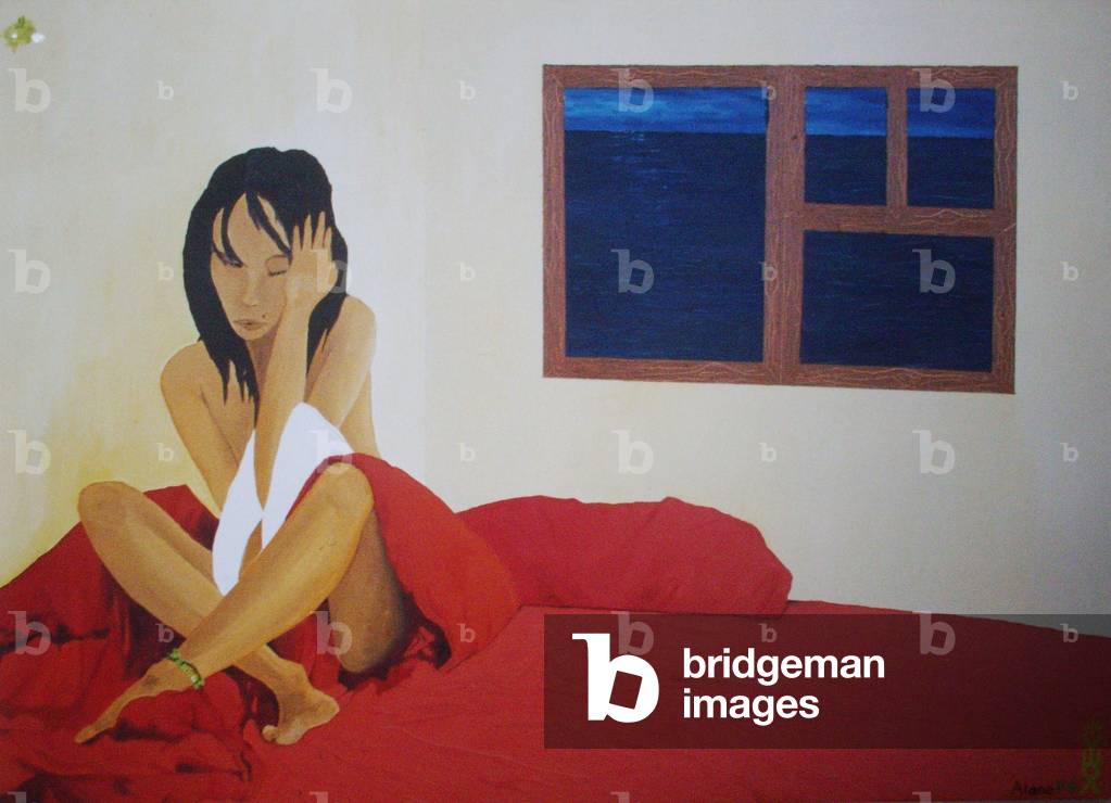 Alone, 2003 (huile sur toile)