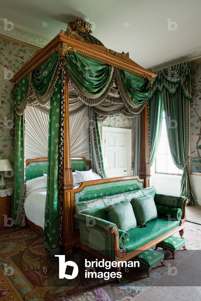 Wellington Bedroom, Chatsworth House, Derbyshire (Foto)
