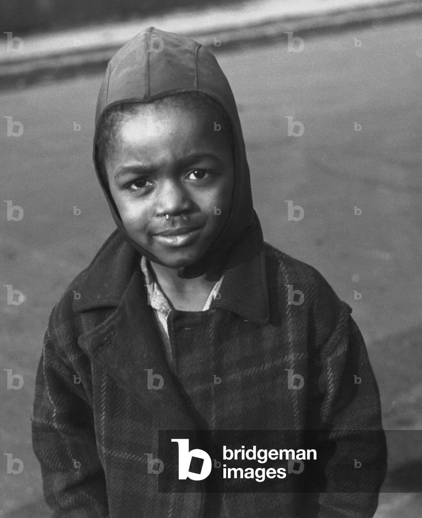 African American Street urchin, Black Belt, Chicago, Illinois 1941 (photo)