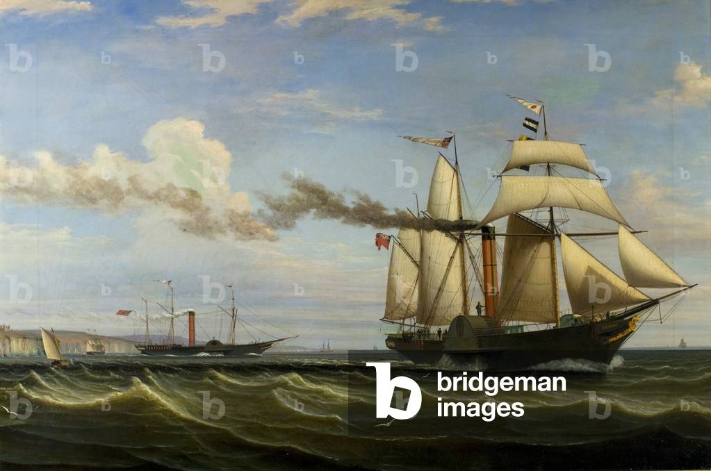 Bild von Gemälde "Der Schooner 'Dundee'" 1834 von William Clark