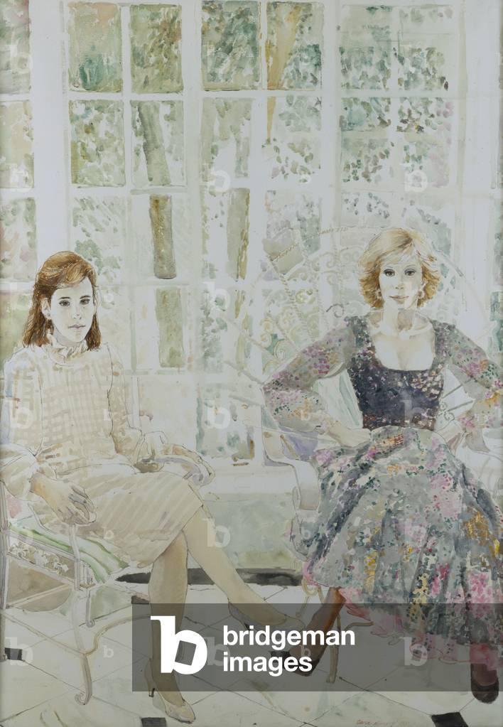 Joan und Melissa Rivers, 1983 (w/c)