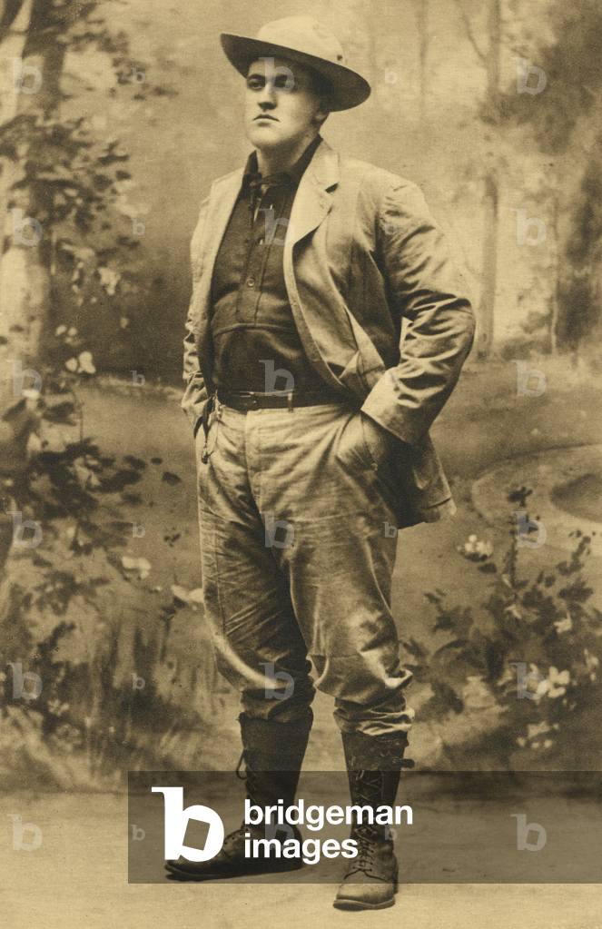 Bild von Fotografie "Rex Beach (1877-1949)" 1918 von Unknown photographer, b/w