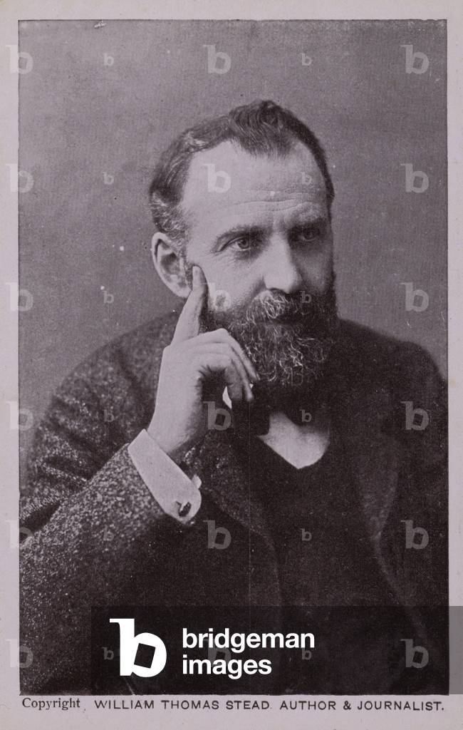 Bild von Fotografie "William Thomas Stead (1849-1912)" von English Photographer