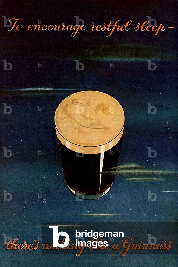 Pubblicità sulla rivista Guinness, Regno Unito, anni '30