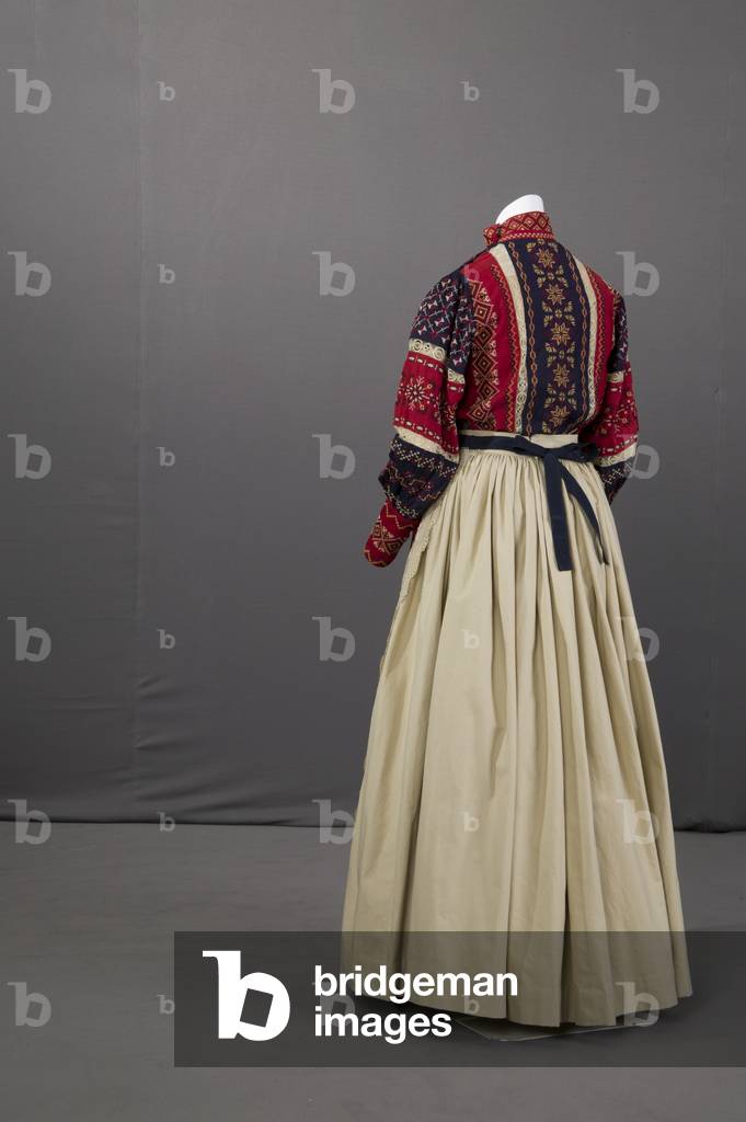 Ensemble de mariage ukrainien 1895 par Ukranian School