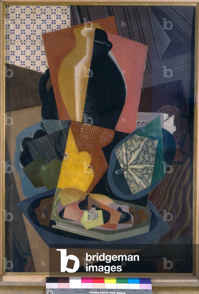 natura morta con zucca, 1917 (olio su tavola)