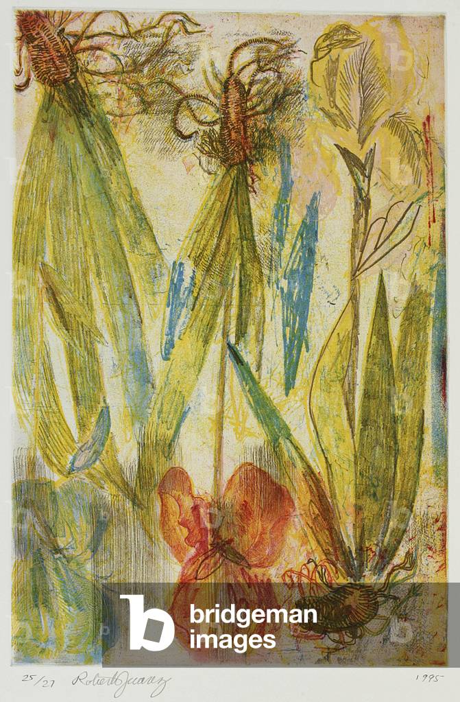 "Drei Iris" 1995 von Roberto Juarez