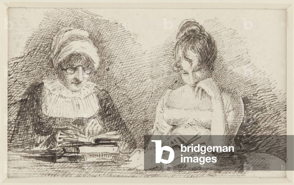 Jessy & Mrs H, 1806 (penna & inchiostro su carta)