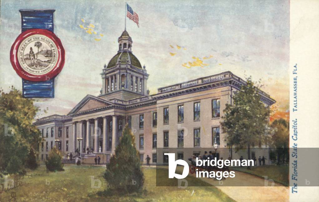The Florida State Capitol by American Artist