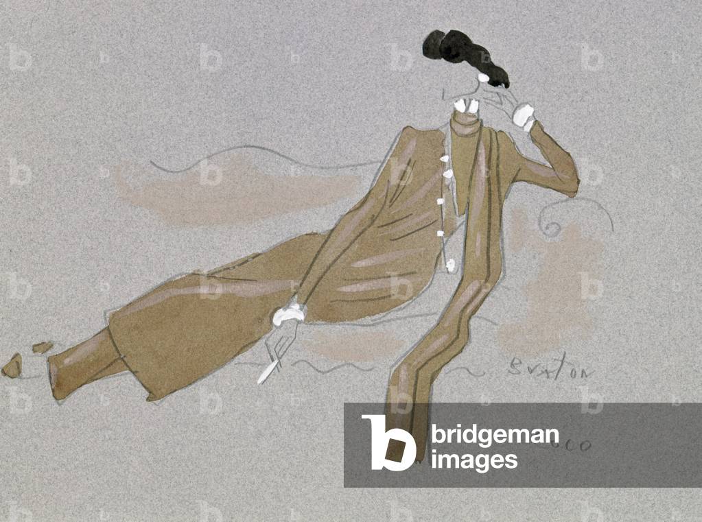 Costume per 'Coco', 1969 (disegno)