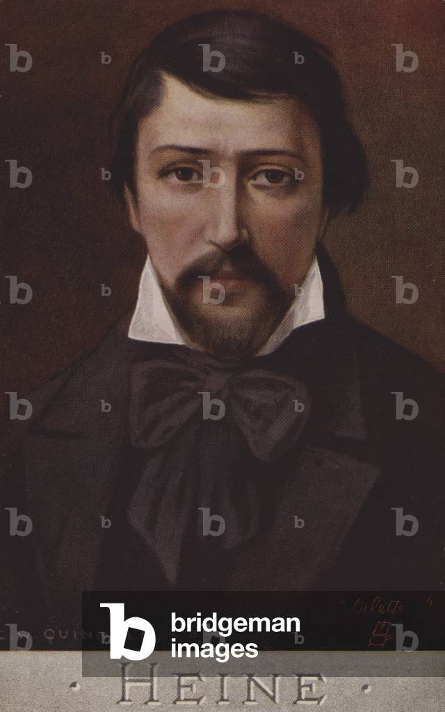 Heinrich Heine (colore lito)