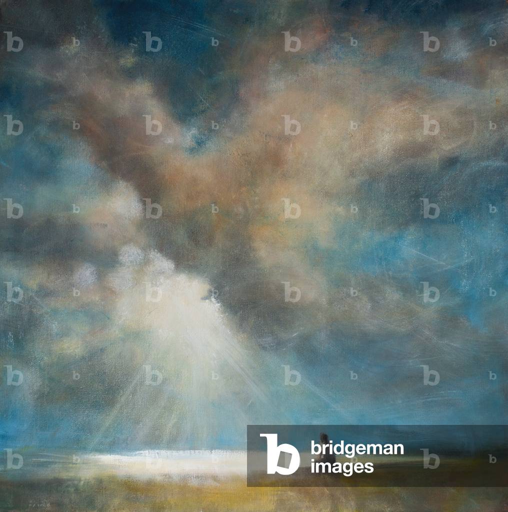 Tanz der Wolken und Brisen V, 2019 (Ölgemälde)