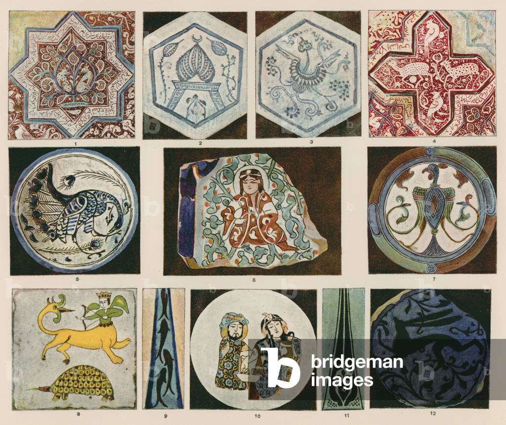 Image de Estampe représentant Ornement : Proche-Orient 1924 par European School