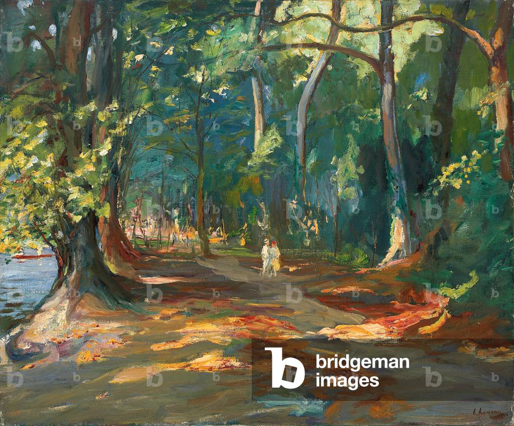 il percorso dal fiume, Maidenhead, 1919 (olio su tela)