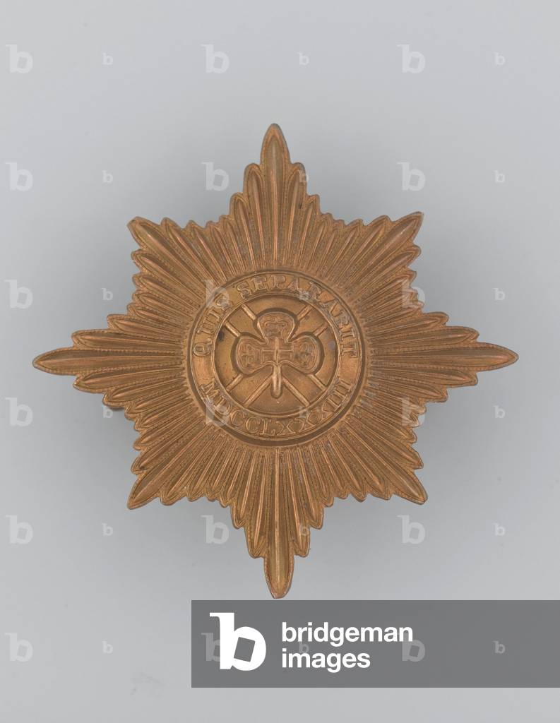 Distintivo del cappuccio, c.1900-02 (ottone)