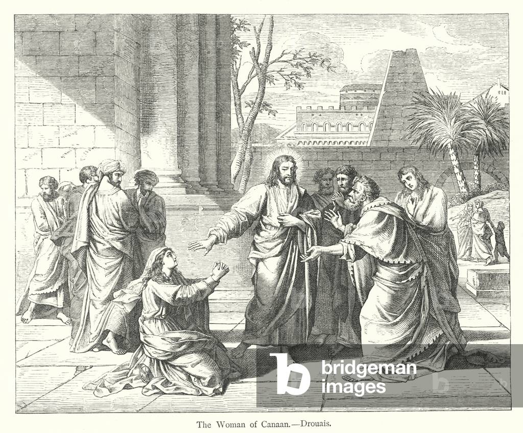 La donna di Canaan (incisione)