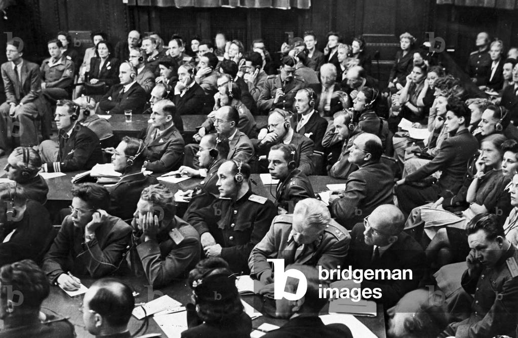 Immagine di Fotografia "Processo di Norimberga" 1946