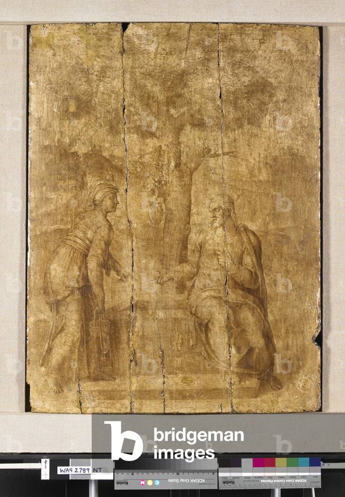 "cristo e la donna di samaria" 1542 di Michelangelo Buonarroti