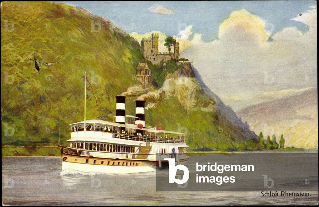 Bild von Druck "Künstler Trechtingshausen"
