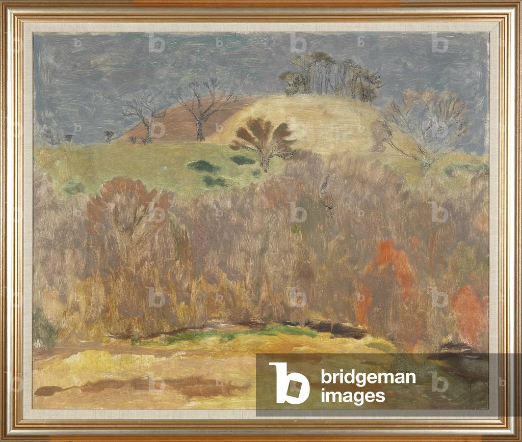 Image of Painting depicting Landscape With Scrub Trees 1968 by William George Gillies