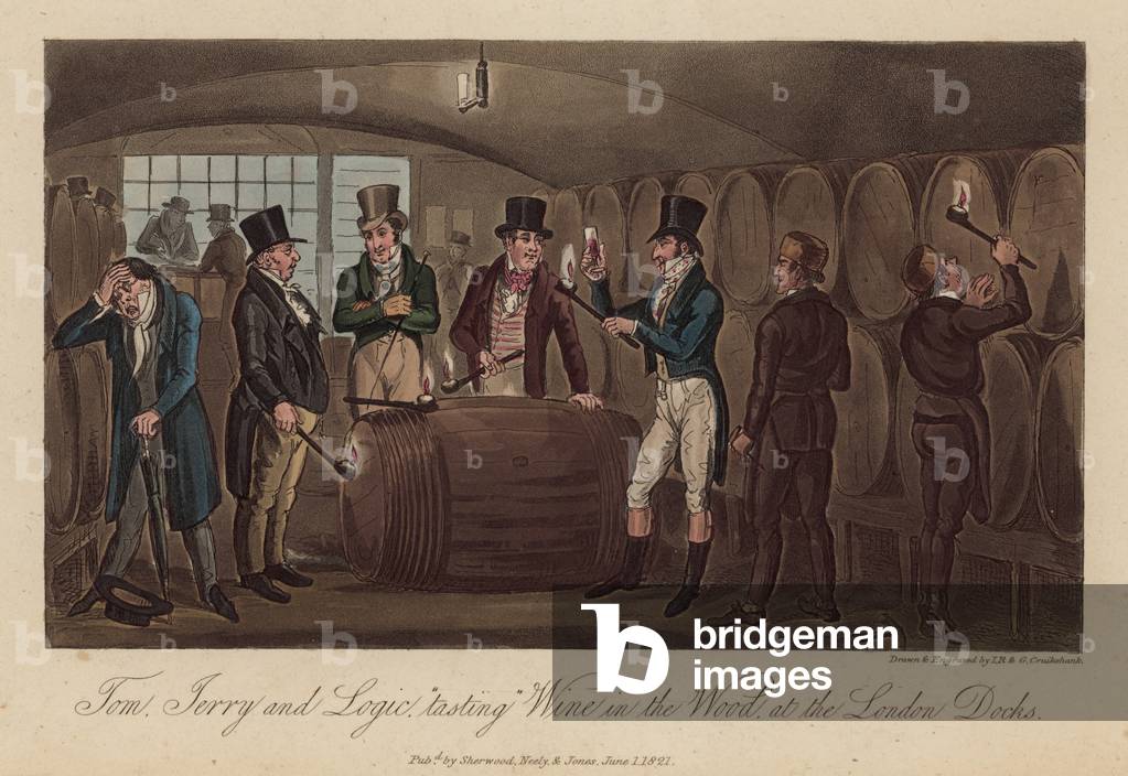 Bild von Gravur "Tom" von Isaac Robert Cruikshank