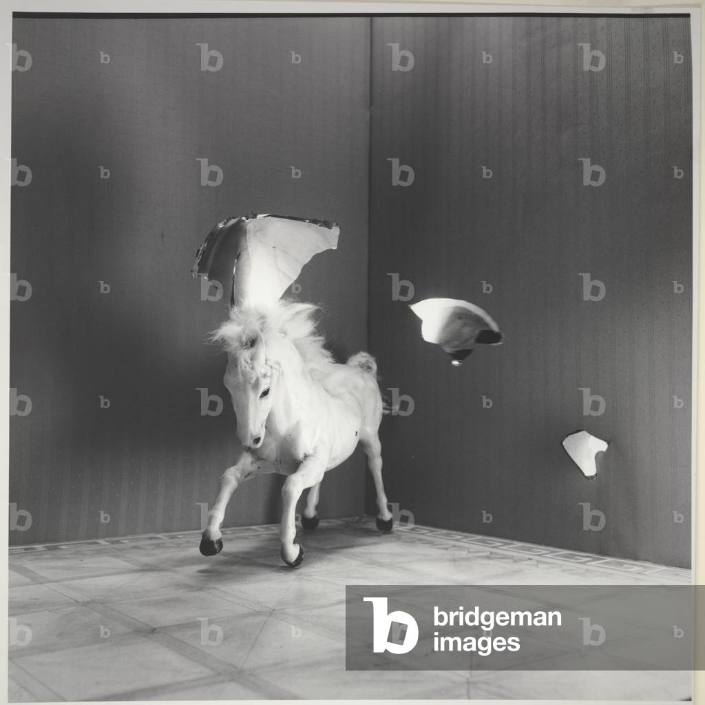 Hommage an Forrest Bess (Triptychon), 1983 (Silbergelatineabzug mit Tönung)