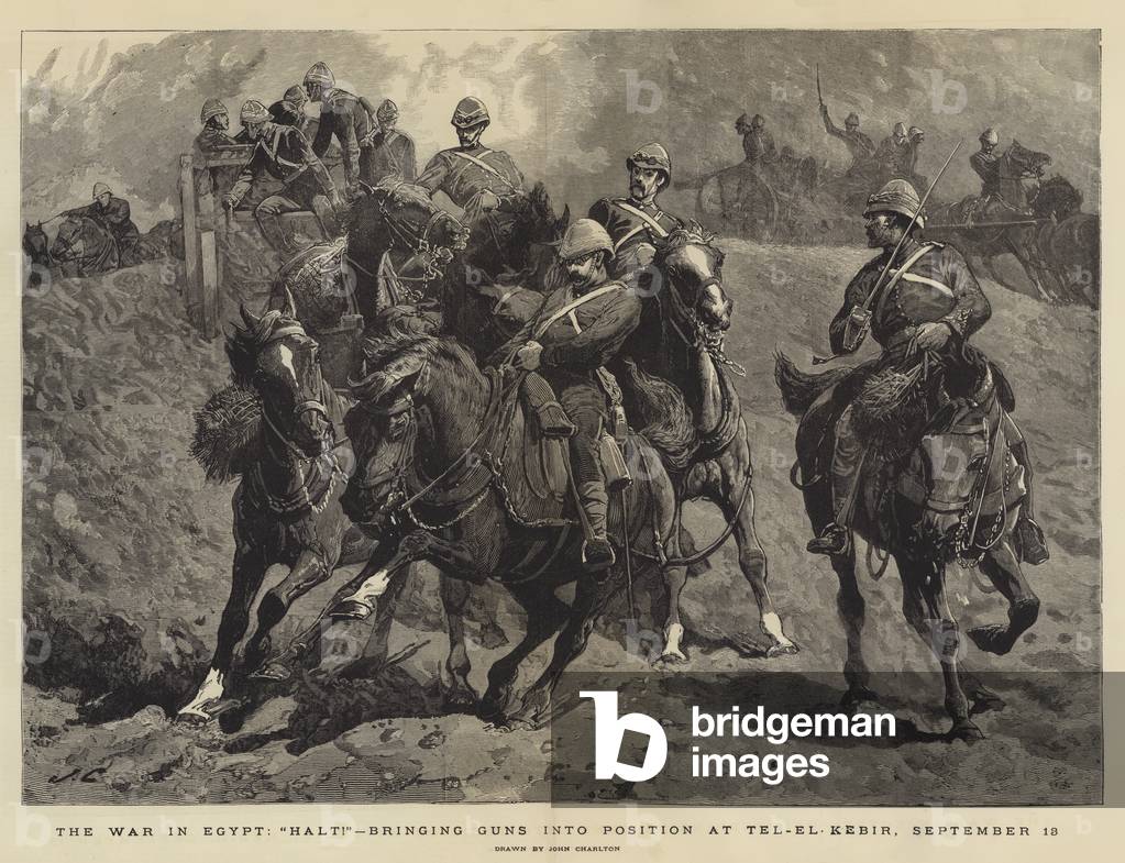 The War in Egypt by John Charlton, b/w