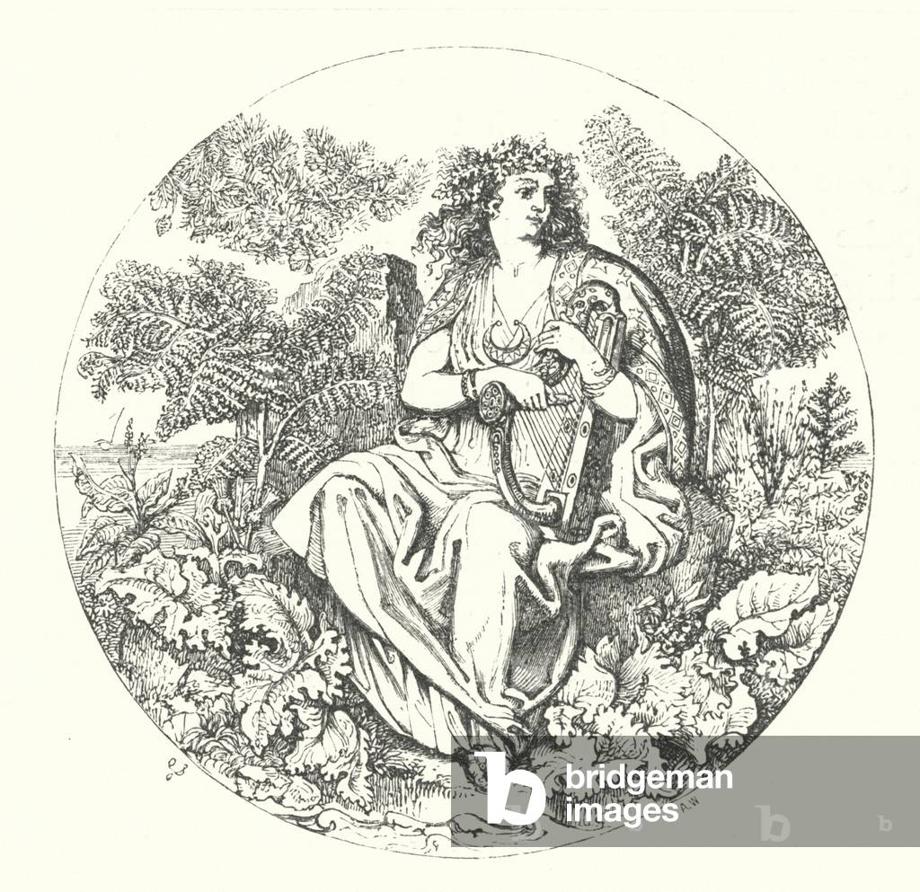 John Keats: Illustration for Endymion (engraving)