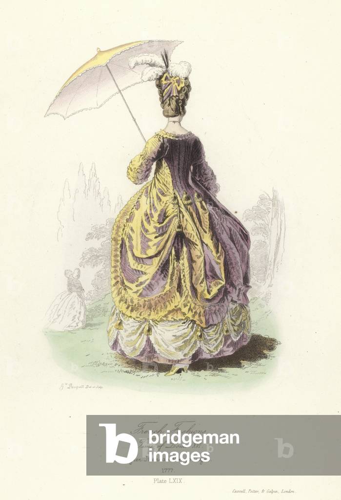 Bild von Gravur "Französische Moden" 1801 von French School