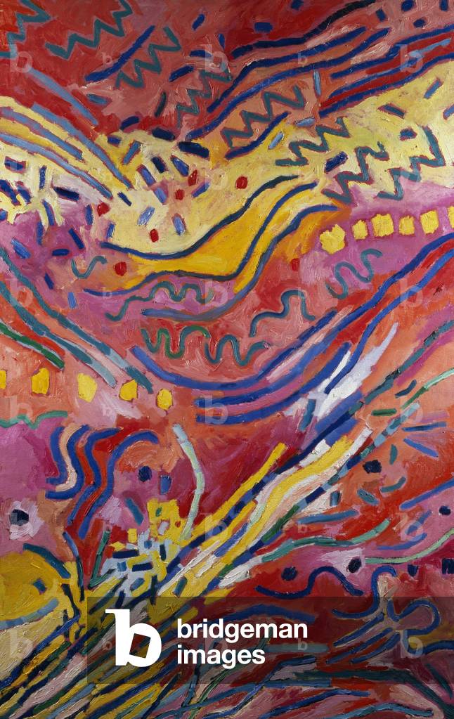 Heliozentrisch 17, 1994 (Öl auf Leinwand)