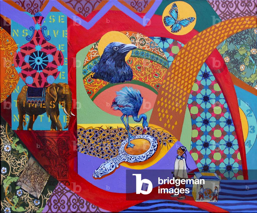 It's About Time (Revised), 2022 (acrilico su tela)